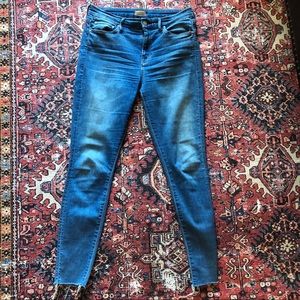 MOTHER Frayed Ankle Skinny Jeans 🔥SUMMER SALE🔥